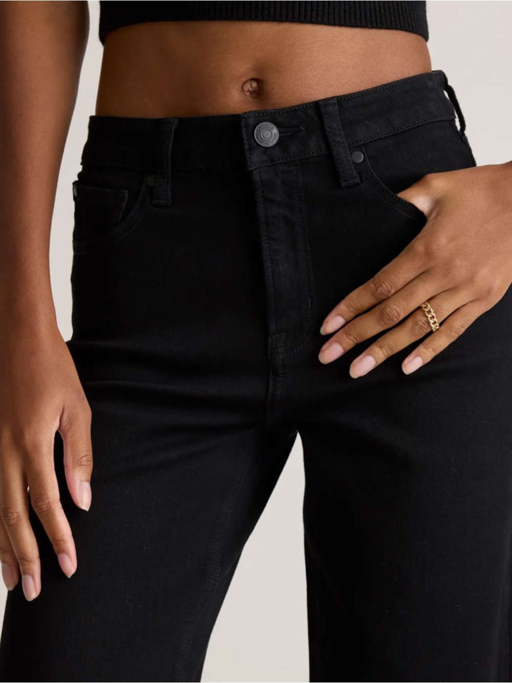 Quince Bella Stretch Wide Leg Jeans. NWT
(11509 REVIEWS). - Picture 5 of 6
